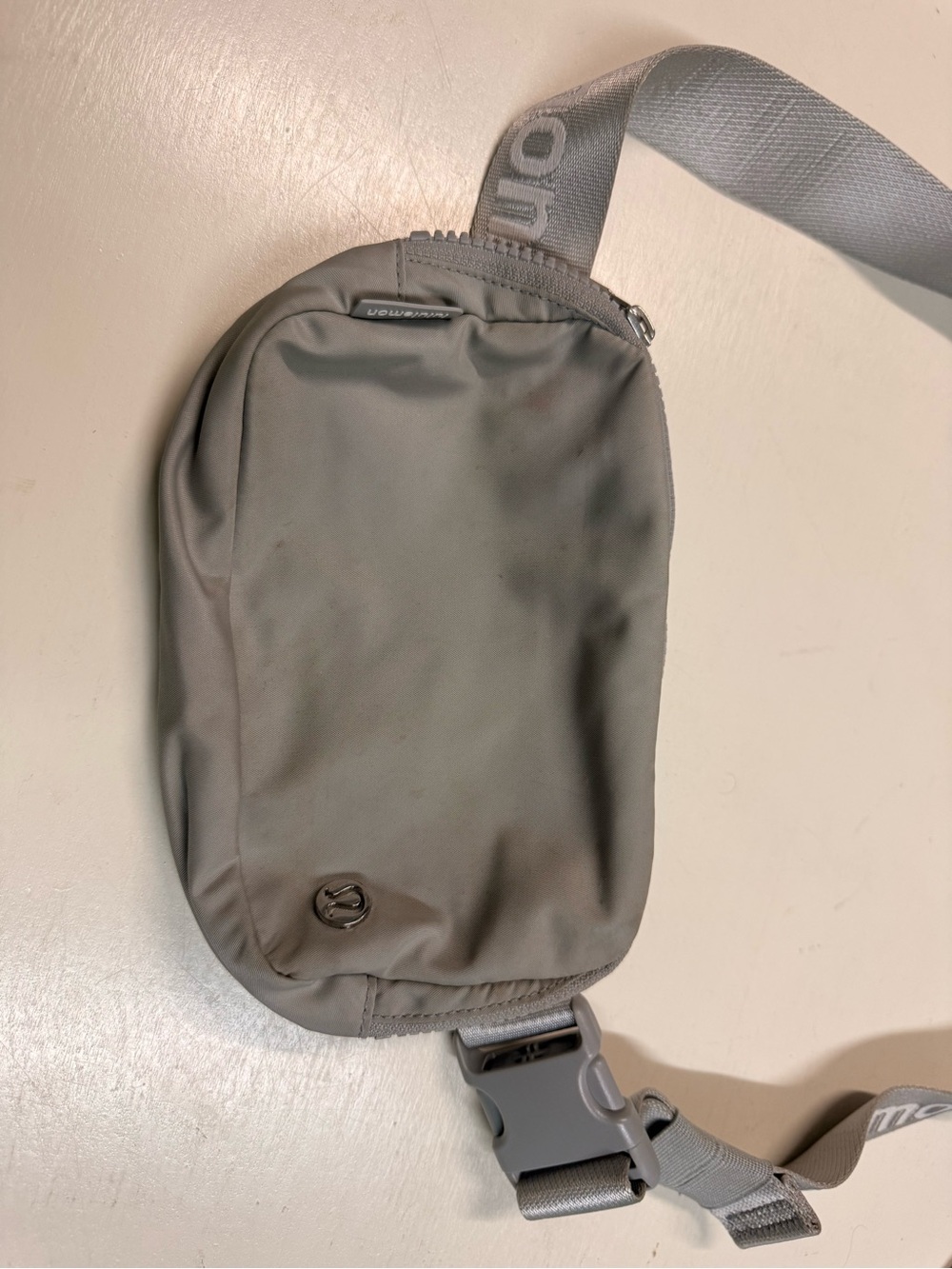Lululemon Gray Crossbody Sling Bag